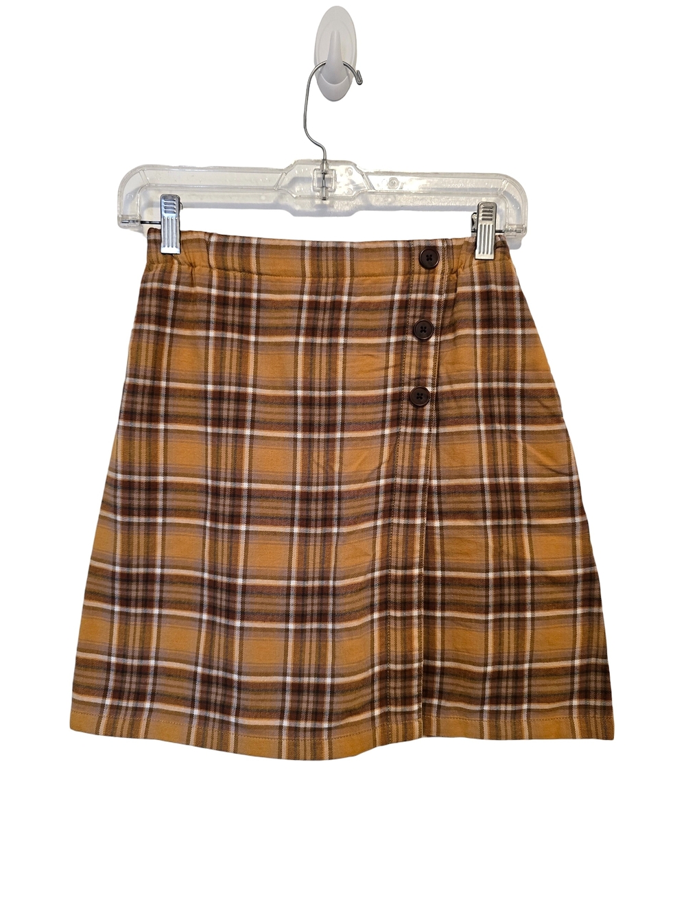 Uniqlo - Girls Flannel Plaid Skort